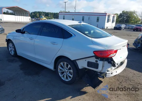 2015 Chrysler 200 C из США, поврежденный, VIN 1C3CCCCG5FN653907